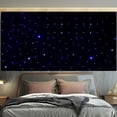 thumbnail image 4 of 3x4m LED Background Curtain White & Blue Starlight Cloth Stage Curtain w/ Remote, 4 of 11
