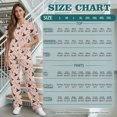 thumbnail image 7 of Yspwyqan Halloween Hat Print Scrub Sets for Women Size M, V-Neck Scrub Top & Cargo Pants 2PCS, Stretchy Fashion Holiday Medical Shirts with Pockets for Pet Grooming Healthcare, 7 of 7