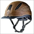 thumbnail image 2 of Troxel Cheyenne Leather Riding Helmet Brn Brown XL, 2 of 2