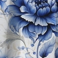 thumbnail image 2 of Designart "Dahlia Elegance In Neutrals II" Floral Blackout Curtain Panels, 2 of 4