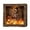 Orange1, variant on FEISHENTT Halloween Shadow Box Frame DIY Lighted Craft Kit, Halloween Decorations Indoor, Memory Box Display Case with Glass & Wooden Frame 21.5cm