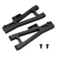 thumbnail image 1 of Front And Rear Lower Suspension Arm, Front And Rear Lower Swing Arms Replacement Part Reduce Vibration Aluminum Alloy  For LB 1/10 Truck Series Black, 1 of 8