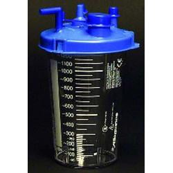Cardinal Health Med-Vac Suction Canister With Tubing 1200Cc, Blue EA/1 ...