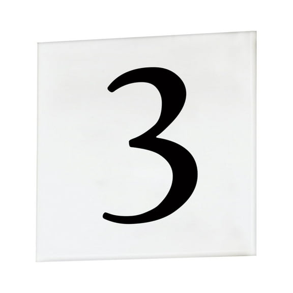 Serif - 4.5 Inch 3 Square Tile
