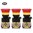 thumbnail image 3 of Botón de emergencia interruptor de presión duradero de seguridad para corriente máxima 10A Voltaje máximo aplicable 440V Fugacal Otros, 3 of 8