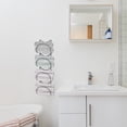 thumbnail image 1 of BESTYASH Organizador De Pared Para Toallas Con 4 Niveles Almacenaje Plateado, 1 of 8