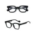 thumbnail image 2 of Round Small Frame Reading Glasses for Women Readers for Men Blue Light Blocking Retro,Color 1,+1.00, 2 of 10