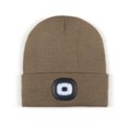 thumbnail image 1 of Gorro de punto con luces LED dobles para deportes al aire libre recargables, luz blanca delantera, luz roja trasera, luces dobles, lámpara LED, 1 of 2
