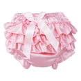 thumbnail image 1 of Hansber Newborn Baby Girl Christmas Ruffle Bloomer Shorts Polka Dots Elastic Waistband Diaper Cover Briefs Pink S/59, 1 of 6