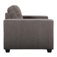 thumbnail image 4 of CorLiving Tufted Seat and Backrest Chenille Fabric Chair, 4 of 9