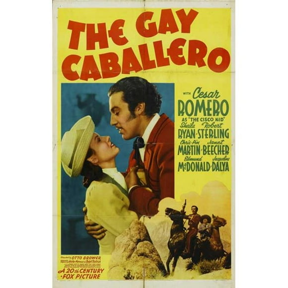 Posterazzi MOVAB68653 The Gay Caballero Movie Poster - 27 x 40 in.