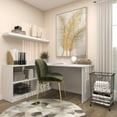 thumbnail image 6 of 36" x 48" Leaf Framed Wall Art with Silver Frame, by CosmoLiving by Cosmopolitan, 6 of 6