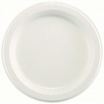 Dixie Heavy-Weight Paper Plates, 10" dia, White, 125/Pack, 4 Packs/Carton