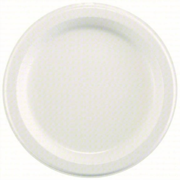 Dixie Heavy-Weight Paper Plates, 10" dia, White, 125/Pack, 4 Packs/Carton