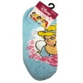 thumbnail image 3 of 4pk Disney Princess Sock Set - Cinderella Aurora Belle Assorted (Kids Size 6-8), 3 of 4