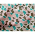 thumbnail image 4 of oneOone Silk Tabby Fabric Circle Geometric Print Fabric BTY 42 Inch Wide, 4 of 4