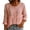 Pink, variant on Elegant Everyday Comfort Women's Tee for Casual and Travel Wear without V-Neck Long Sleeve