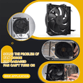 thumbnail image 2 of Xbox Series S Internal Cooling Fan Replacement Fan Cooler for Xbox Series S Console CPU Cooling Fan with Repair Tools, 2 of 7