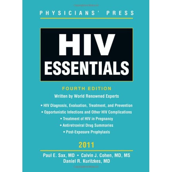 Pre-Owned HIV Essentials 2011, 9781449613396, 144961339X, Paperback, 4 edition