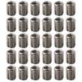 thumbnail image 2 of 30pcs Threaded Inserts Thread Reducer Inner M6X1.0 Outer M8X1.25 Length 10MM Male Female Nut Hardware Repair Tool, 2 of 8