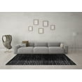 thumbnail image 3 of Ahgly Company Machine Washable Indoor Rectangle Abstract Gray Modern Area Rugs, 2' x 4', 3 of 4