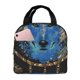 thumbnail image 1 of Easygdp Wolf Head And Dreamcatcher Bolsa Térmica Premium - Tela Oxford Impermeable, Gran Capacidad, Bolsillo Frontal, Unisex para Trabajo, Escuela, Actividades al Aire Libre y Picnics, 1 of 8