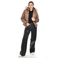 thumbnail image 5 of Chamarra acolchada con capucha Roman Fashion /Juvenil, 7504 (Cafe) cafe M, 5 of 5