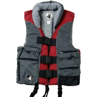 Mossy Oak Blaze Orange Men's Hunting Vest, up to Size 2XL/3XL