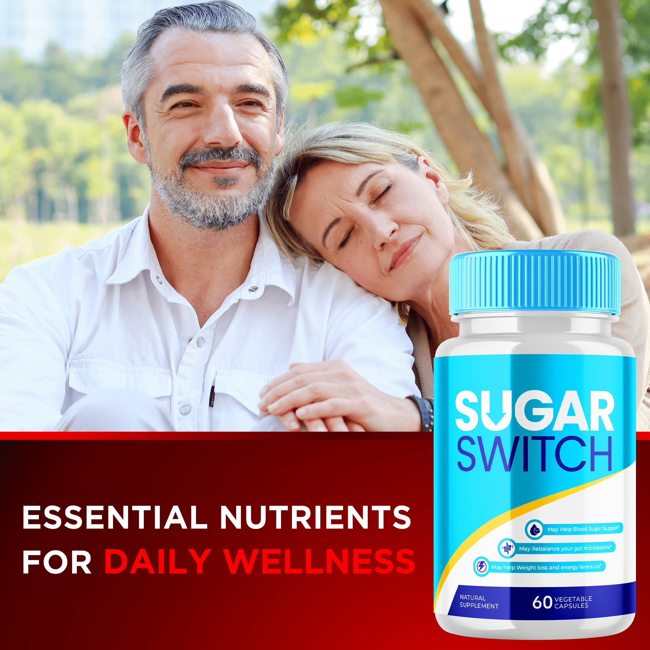 Sugar Switch Boosts Energy and Supports Weight Loss & Blood Health (2 Pack)