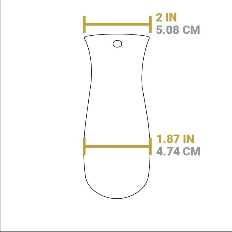 Poignée rouge de protection en silicone Support de poignée rouge