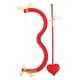 thumbnail image 1 of KAKOWELY 1 juego de arco y flecha de Cupido para cosplay de San Valentín, accesorio para disfraz de Cupido, accesorios para disfraz de San Valentín, suministros para fiestas., 1 of 4