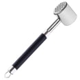 thumbnail image 1 of Meat Tenderizer For Beaf Steak Stainless Dual Sided Non-Slip Pounder, 1 of 10