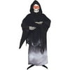 7' Tall Life-Size Lighted Standing Black Reaper