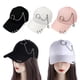 thumbnail image 2 of Gorro de Hip Hop Qarigey para hombre gorra de béisbol cómoda con protección solar color Negro ajustable, 2 of 6