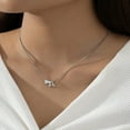 thumbnail image 7 of Necklaces for Women Clearance Sterling Silver 925 Initial Heart Necklace Heart Letter Necklace Personalized Monogram Necklace 1Pc, 7 of 7