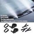 thumbnail image 4 of Unique Bargains 1 Set Windshield Washer Water Nozzle Spray No.55372143AB for Jeep Grand Cherokee 2005-2016, 4 of 6