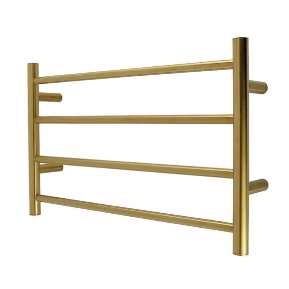 Kingston Brass DTM24164BB Gallant 24" x 16" Stainless Steel Wall Mount 4-Tier Towel Rack, Brushed Brass