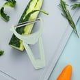 thumbnail image 3 of Stainless Steel Multi-Peeler with Fruit Scraper, Kitchen Tool for Vegetables & Melons, 3 of 7
