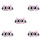thumbnail image 3 of Qarigey Cubierta para ojos para dormir para niños, diadema con los ojos vendados para niños, Animal de peluche Blinder, parche y Type2 NO2, 3 of 6