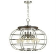 thumbnail image 3 of Cal Lighting Liberty Metal Chandelier (Edison Bulbs Not Included), 3 of 3