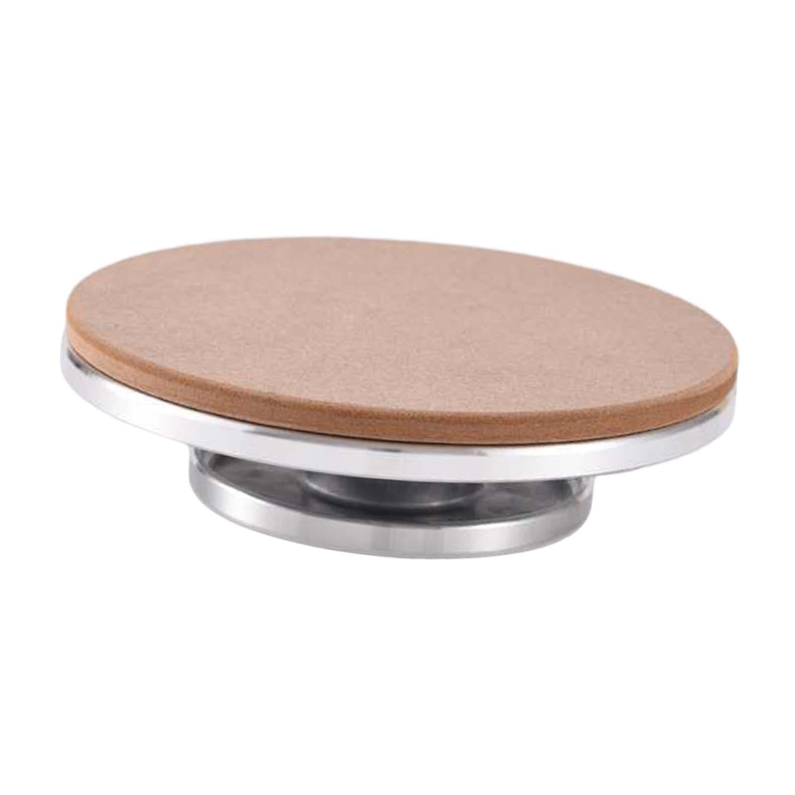 FVDPWYE Sculpting Wheel Turntable Heavy Duty Rotating Turntable for Ceramic Art Spraying 20cm