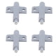 thumbnail image 5 of Plástico 10PCS Amortiguador De Plástico Amortiguador De Cierre Suave Amortiguadores Para Puerta De Gabinete Cierre Silencioso, 5 of 7