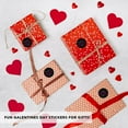 thumbnail image 7 of Galentine Gang Stickers, Happy Galentine's Day with Fuchsia & White Hearts, Party Favors, 40-Pack, 7 of 7