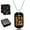 Black 01, variant on Dad Necklace Gifts from Son Daughter Father’s Day Gifts Necklace with Elliptical Engraved Tag Birthday Christmas Gifts for Papa Daddy-If Dad Can't Fix It No One Can Black 04