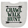 thumbnail image 2 of Inktastic Bow Hunting Crawl Walk Hunt Newborn Bib, 2 of 3