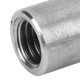 thumbnail image 4 of Conector redondo de varilla roscada M10 de 2 pulgadas, diámetro exterior de 0,6 pulgadas, acero inoxidable, 4 of 8