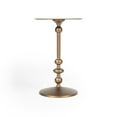 thumbnail image 4 of Butler Zora Bronze Iron Pedestal End Table, 4 of 5