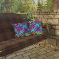 thumbnail image 4 of Outdoor Pillows In Flowers Pattern, 4 of 4