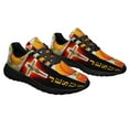 thumbnail image 6 of Jesus Pumpkin Shoes Sneakers for Women Men Black Size 8, 6 of 7
