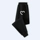 thumbnail image 2 of Odeerbi 2-13 Años Niñas Pantalones de Algodón Amor Imprimir Entrenamiento Deportes Pantalones de Jogger Cintura Elástica Cómoda Joggers Sueltos, 2 of 4